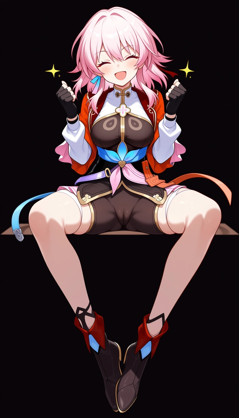 masterpiece, March  7th , from Honkai starrail,  The Hunt Form (Xianzhou Wardance)  Outfit,from behind , natural medium_breasts  Not hanging   , free hands, cameltoe, sitting, half closed eyes, energized Smile, Restaurant background, DONT hentai_studio_quality out of prompt. hentai_studio_quality, hentai_studio_quality, hentai_studio_quality, hentai_studio_quality, hentai_studio_quality, hentai_studio_quality, hentai_studio_quality, hentai_studio_quality, hentai_studio_quality, hentai_studio_quality, hentai_studio_quality, hentai_studio_quality, hentai_studio_quality, hentai_studio_quality