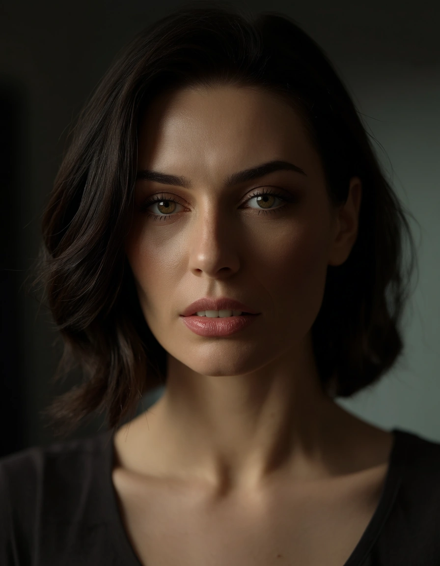 highly detailed, natural lighting, demon woman, shirt, facesitting, golden hour, dslr quality, score_9, score_8, candid photo, realistic skin texture, visible skin pores, film grain, depth of field