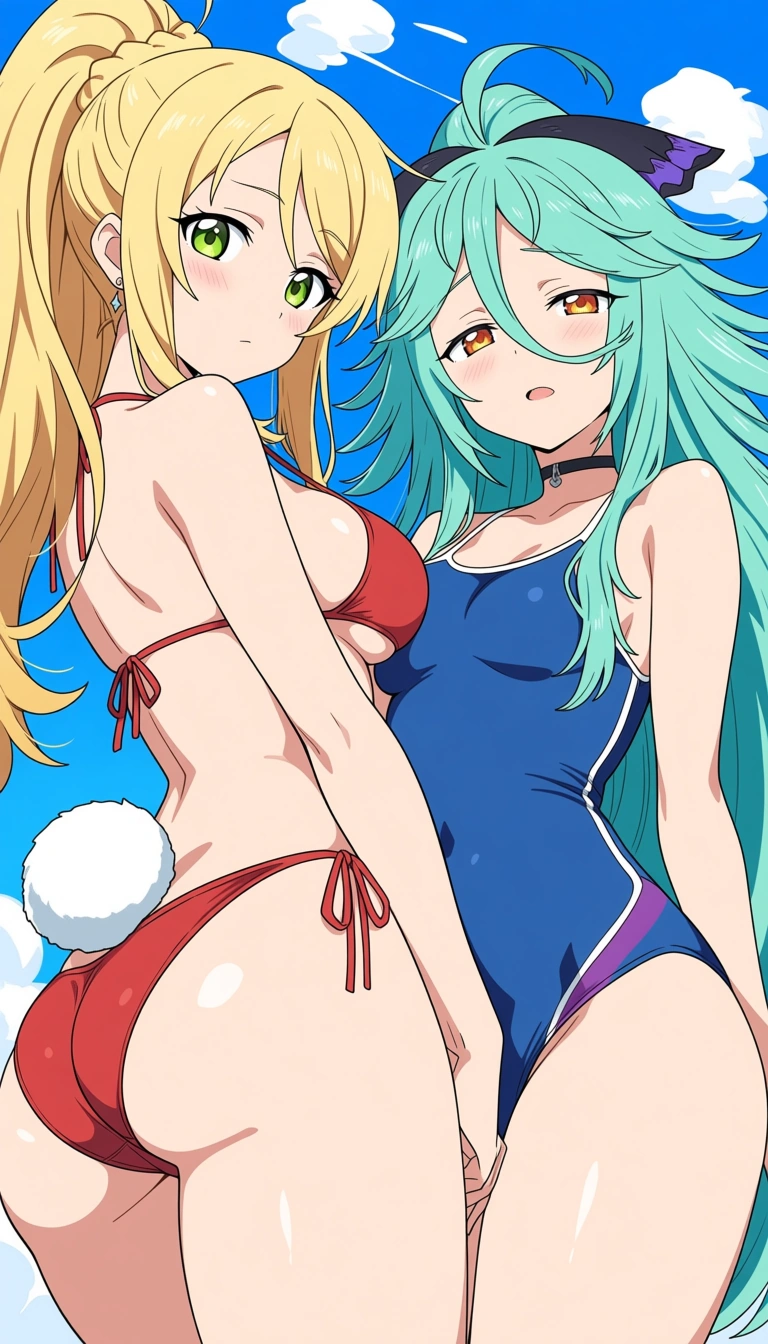 Nami and Yamato suck bbc