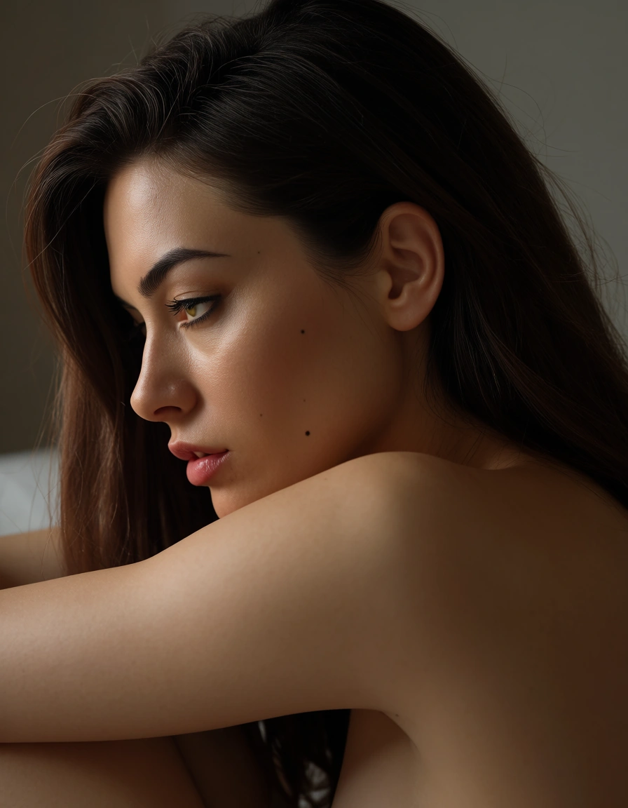 highly detailed, natural lighting, side view, catgirl, 69 position, mole, 8k uhd photo, score_9, score_8, candid photo, realistic skin texture, visible skin pores, film grain, depth of field