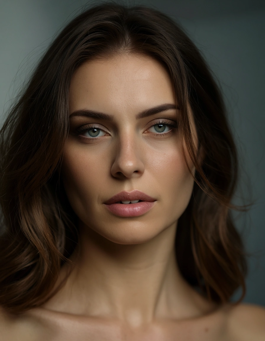 @android_18, score_9, score_8, candid photo, realistic skin texture, visible skin pores, film grain, depth of field