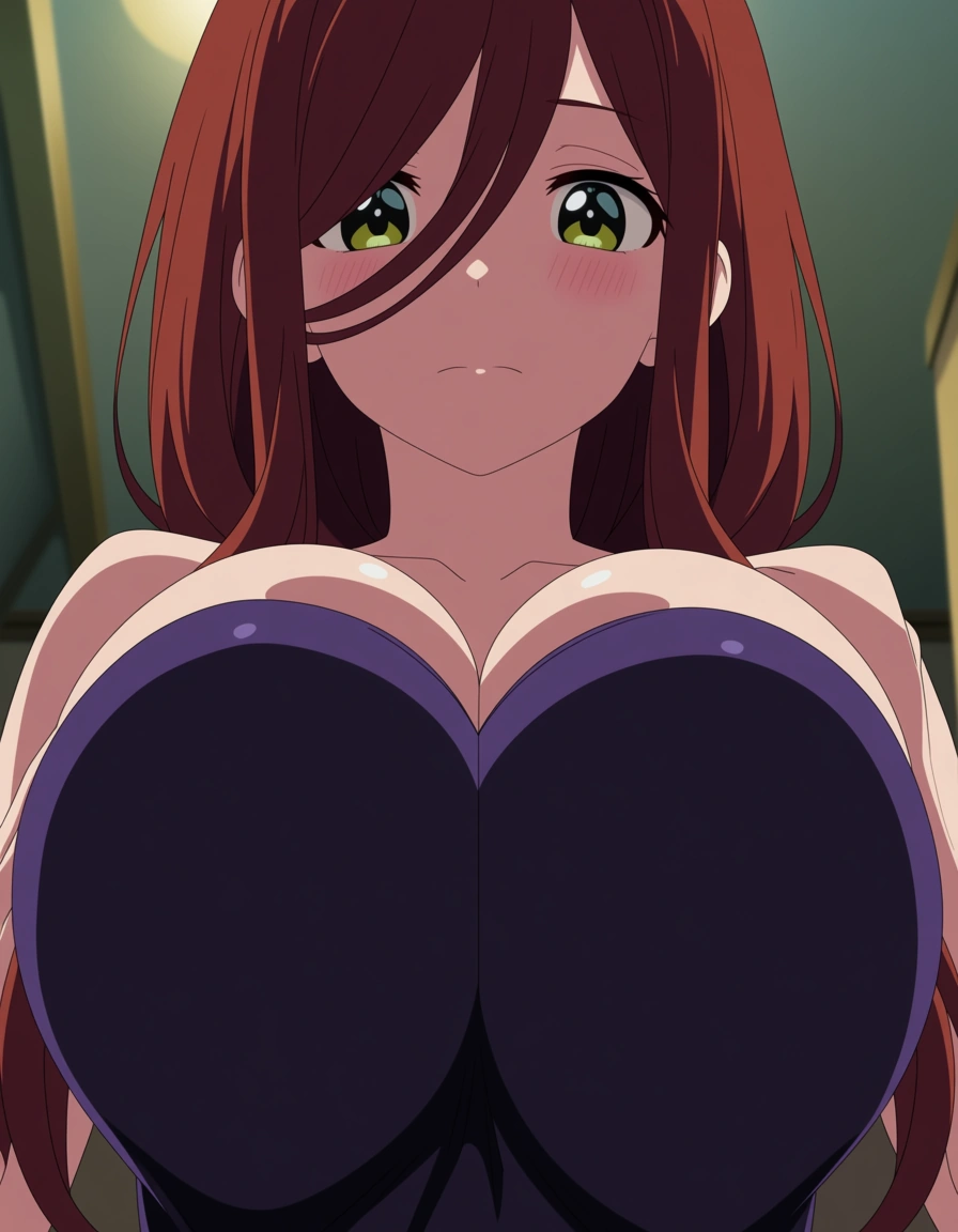 @nakano_miku paizuri, (anime style:1.3), 2d, anime screencap, cel shading, flat color
