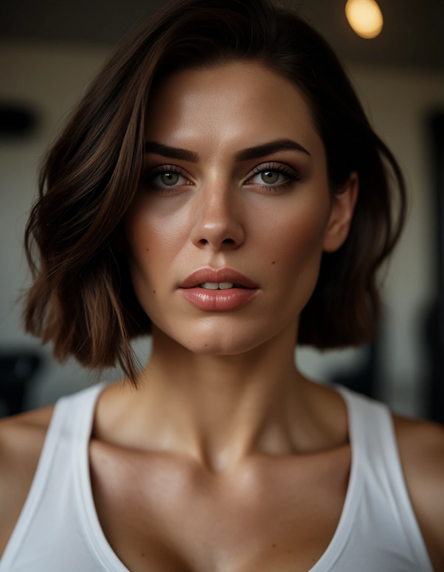 cinematic photo, 8k, trans fitness model, short hair, white shirt, stroking herself, photorealistic, score_9, score_8, candid photo, realistic skin texture, visible skin pores, film grain, depth of field, score_9, score_8, candid photo, realistic skin texture, visible skin pores, film grain, depth of field