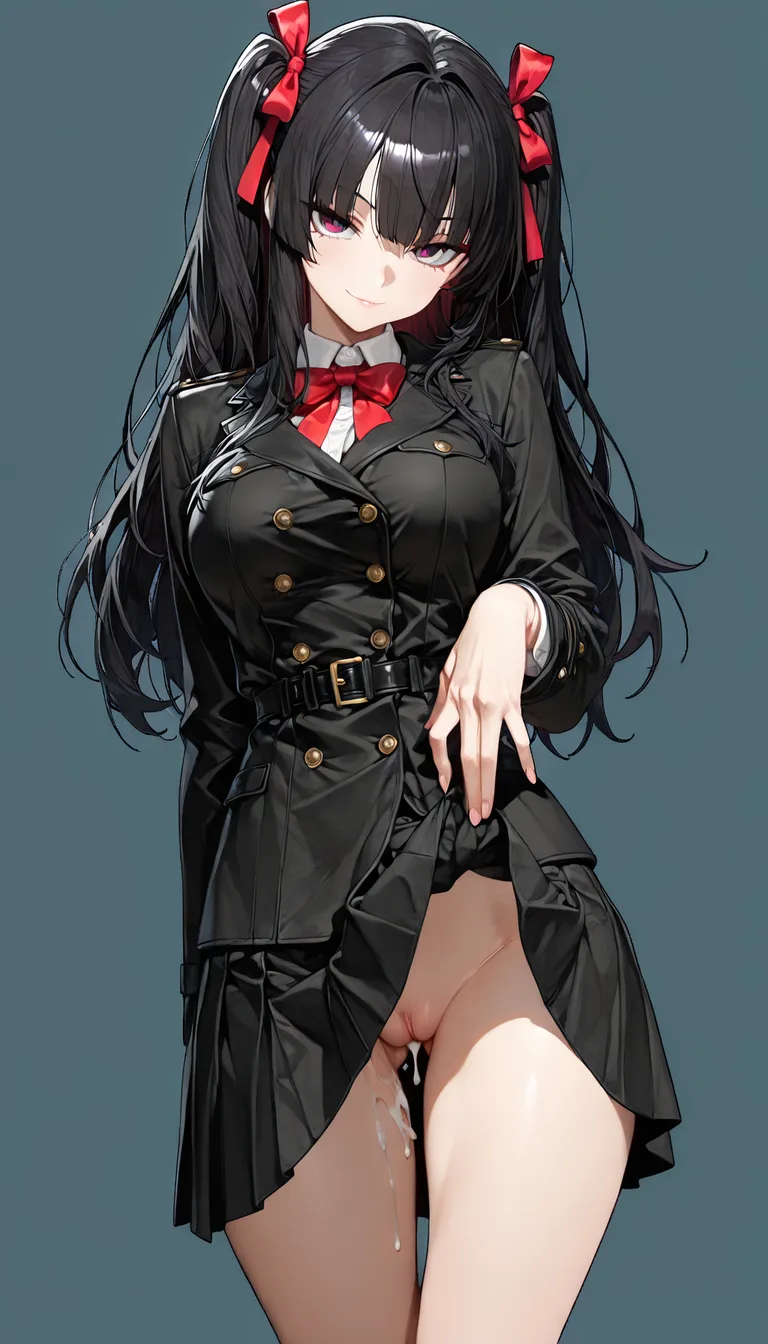 ultra detailed shading, multiple girls, buttons, ribbon, creampie, transparent background, seductive look, hentai style_parody, hentai_studio_quality