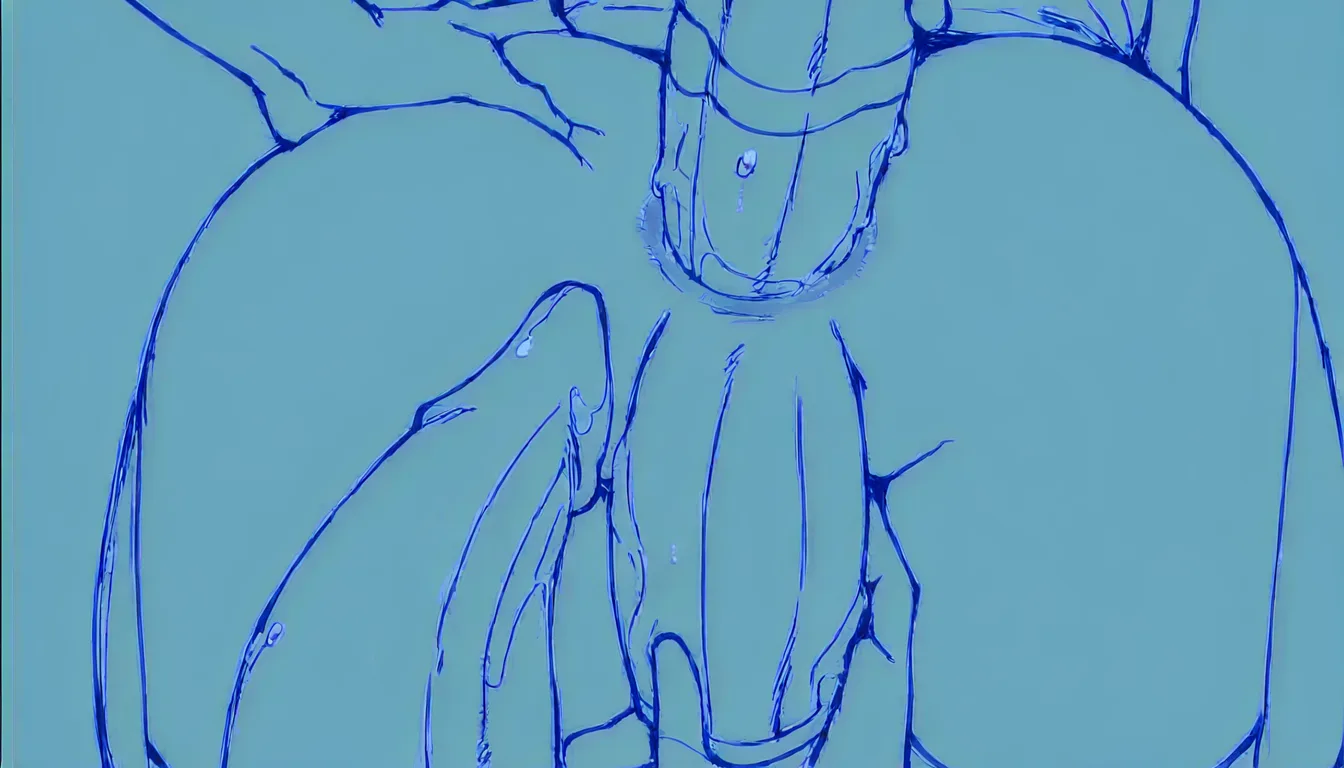 futa, using a dildo inserted into his anus