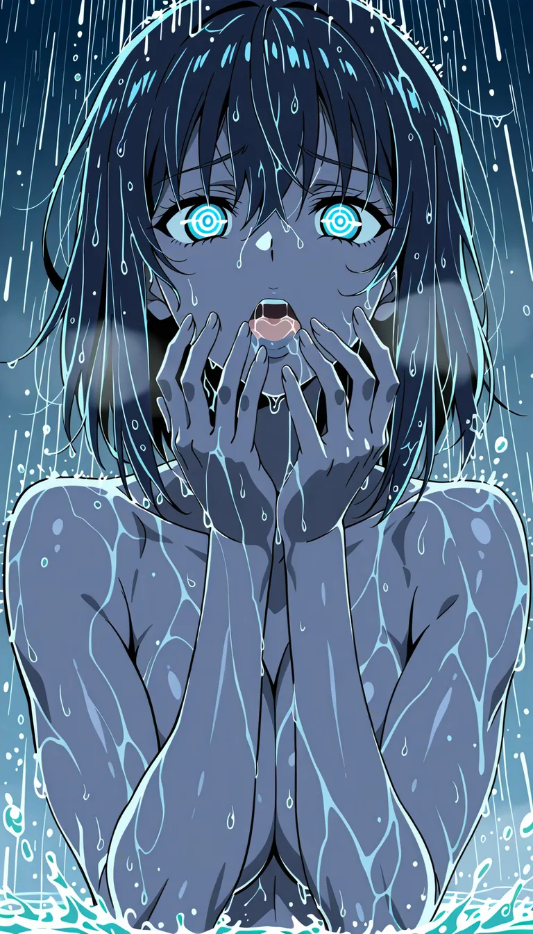 *
*"Cinematic hyper realistic 8k video, extreme close up and medium shots. Three imposing shemale figures with defined muscles and flawless skin, dripping with water under a high pressure steaming shower. Intimate and dominant atmosphere. They surround the camera as if dominating a captive viewer. Focus on wet skin textures, steam rising, and water droplets splashing on bodies. Heavy emphasis on explicit oral communication: aggressive lips moving, dirty talk gestures, commanding facial expressions, intense eye contact. Raw sexuality, power play, dominance, wet hair, dramatic lighting with harsh shadows and glistening highlights, visceral sensory experience."*

*