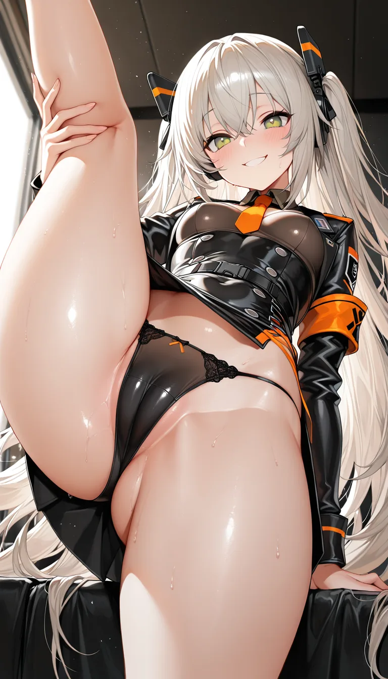 masterpiece, P30 T-doll from Girls' Frontline, cameltoe, Smile, Scale: 0.1 for hentai_studio_quality, hentai_studio_quality