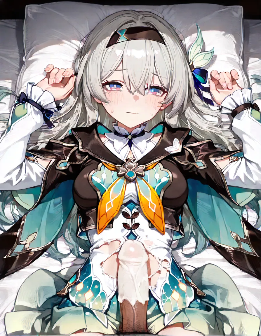 Firefly, honkai_star_rail, clothes_getting_ripped,, hentai_studio_quality