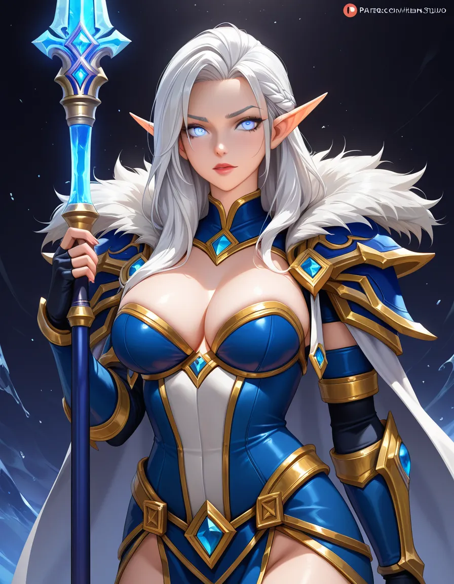 Jaina Proudmoore form warcraft 3, hentai_studio_quality