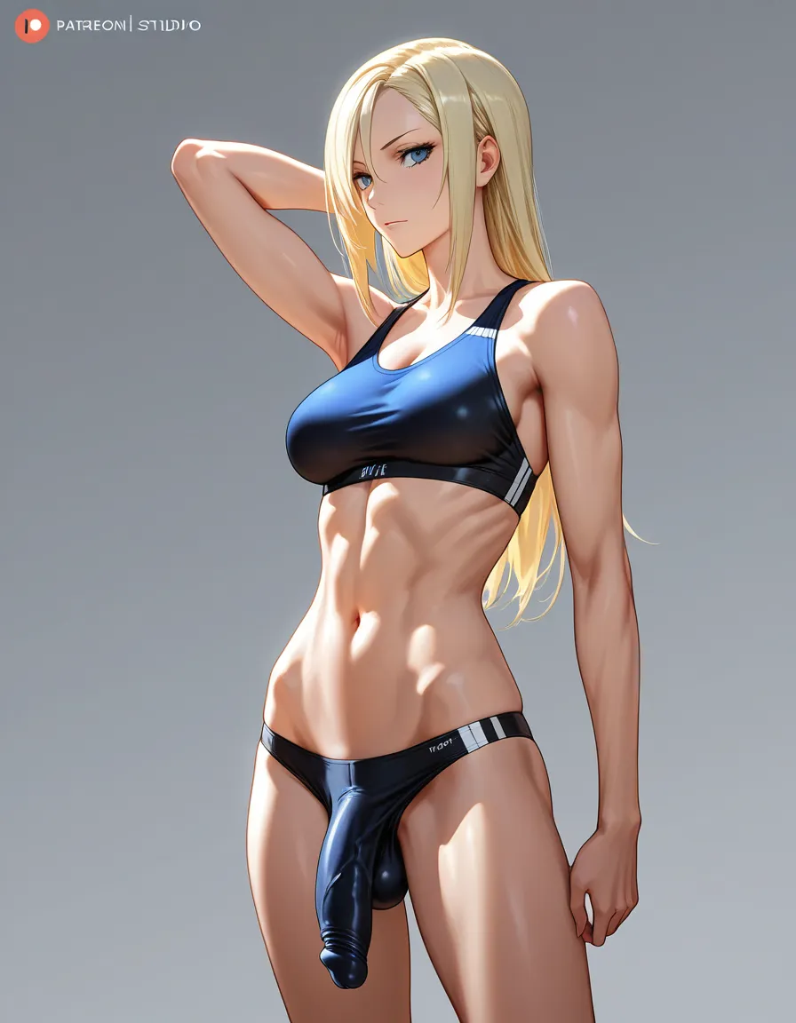 18 year old futanari skinny blonde Caucasian, hentai_studio_quality