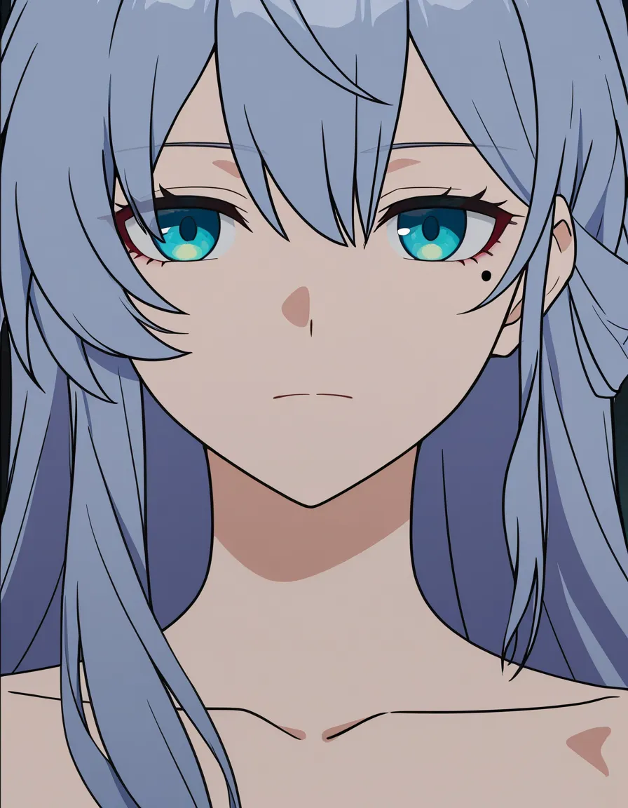 @robin_(honkai:_star_rail) roaming nude 24 hour, (anime style:1.3), 2d, anime screencap, cel shading, flat color