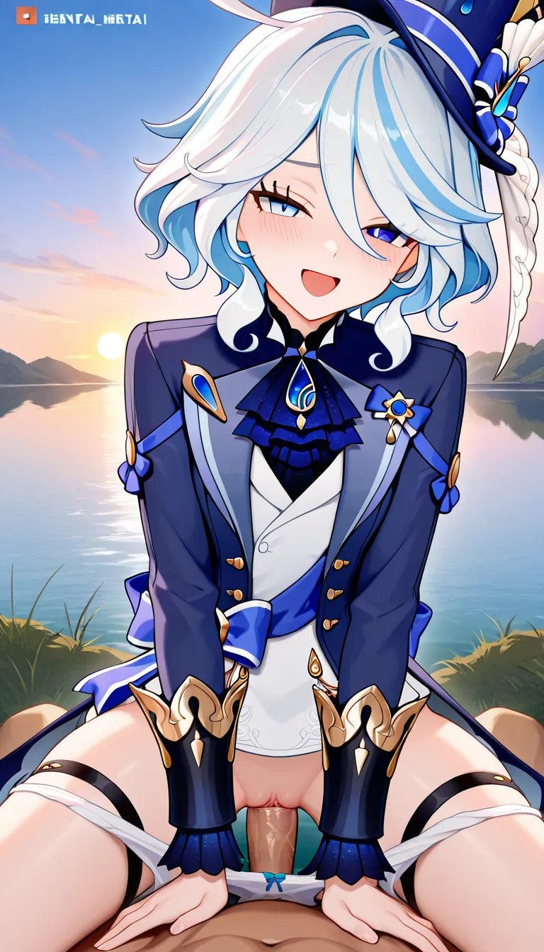 Masterpiece, Genshin impact stylem Furina, shorts down, panties down, Pussy, pov light no hairs penis, pov vaginal sex, pov cowgirl, half-closed eyes, Moaning, Lake, look at viewer, outfit, smile,.,,, value:0.1 for: hentai_studio_quality.,,,,,,,,,,,, hentai_studio_quality, hentai_studio_quality, hentai_studio_quality, hentai_studio_quality, hentai_studio_quality, hentai_studio_quality, hentai_studio_quality, hentai_studio_quality, hentai_studio_quality, hentai_studio_quality