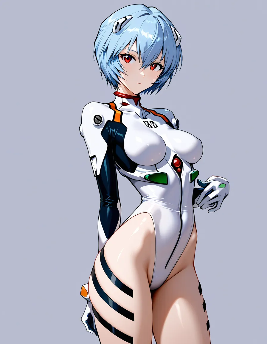 @ayanami_rei, raw waifus, standing, hentai_studio_quality
