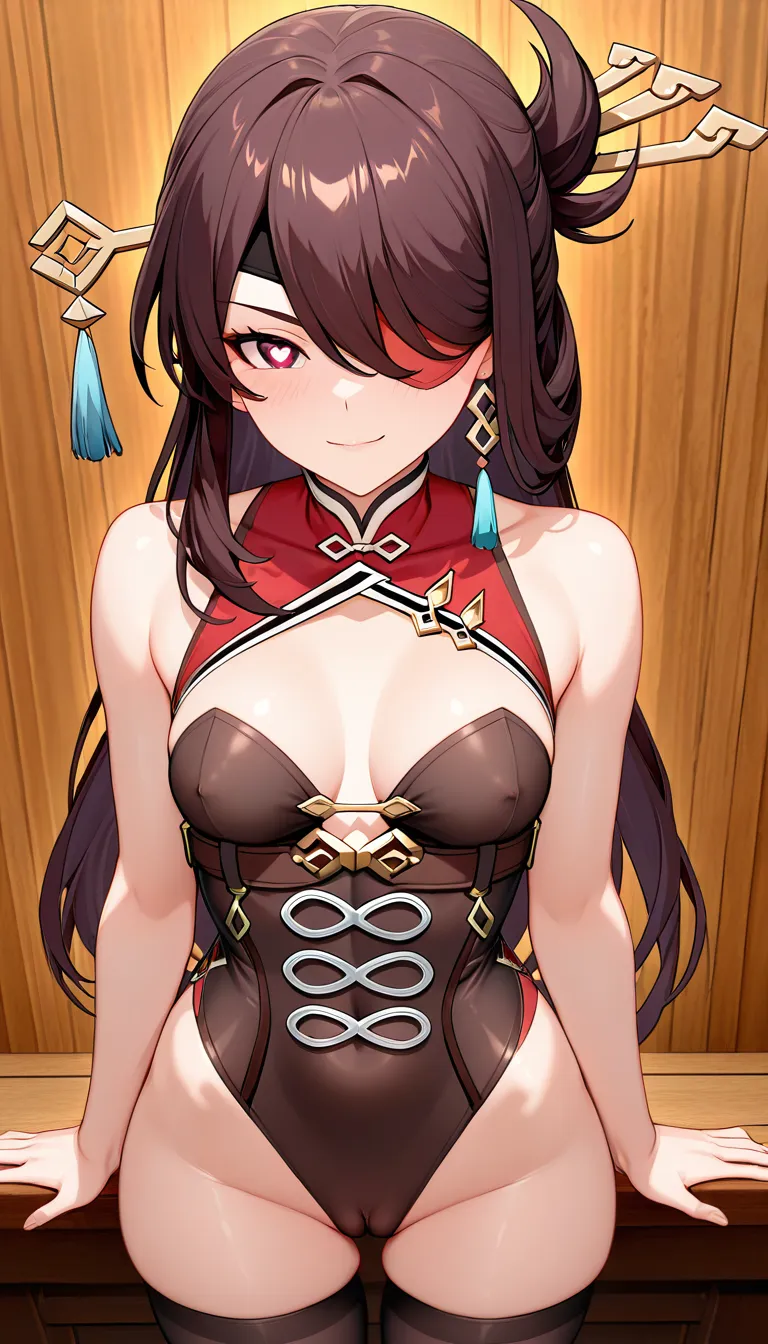 Masterpiece, 1girl, Beidou character from genshin impact , look at viewer, heart eyes, original outfit, small breasts, Brave Smile, Cameltoe, lightweight body, boat background .,,, value:0.1 for: hentai_studio_quality.,,,,.,, hentai_studio_quality, hentai_studio_quality, hentai_studio_quality, hentai_studio_quality, hentai_studio_quality, hentai_studio_quality, hentai_studio_quality, hentai_studio_quality