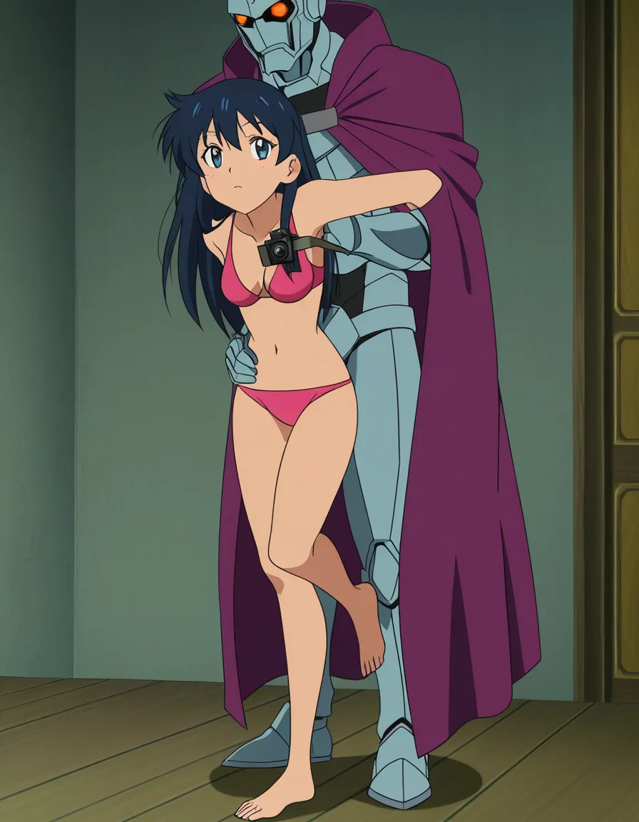 Soifon sex_from_behind Let one leg be angled 180 degrees and let the dick enter, style The camera should be facing forward., (anime style:1.3), 2d, anime screencap, cel shading, flat color
