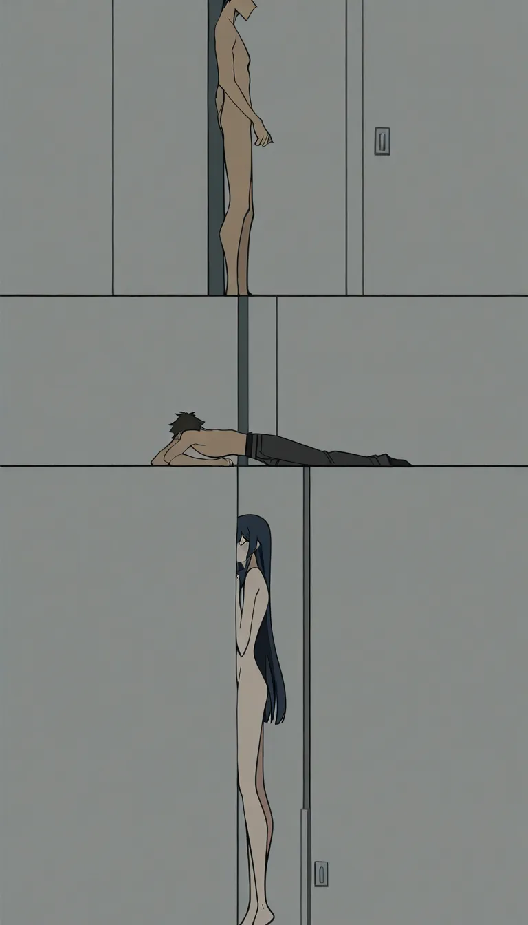 A tall Woman fucked standing lying to wall by a 18 year male with shorter height