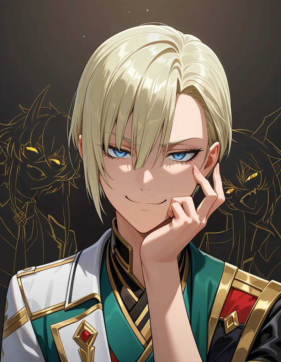 Femal_draco_malfoy, Draco_Falfoid, smug, hentai_studio_quality