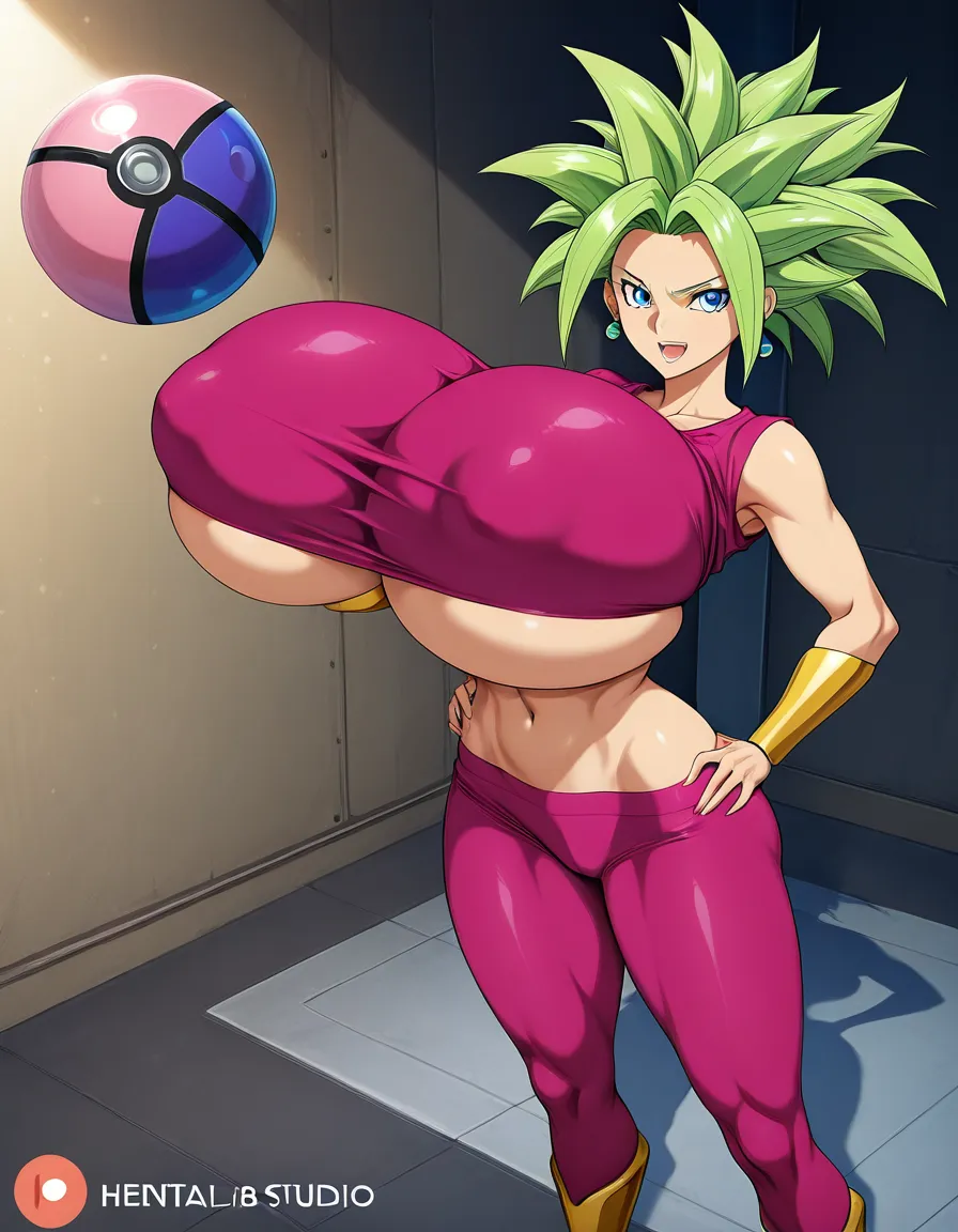 Kefla, dragón ball anime style, huge breast, showing breast , studio quality, hentai_studio_quality, hentai_studio_quality, hentai_studio_quality, hentai_studio_quality, hentai_studio_quality, hentai_studio_quality