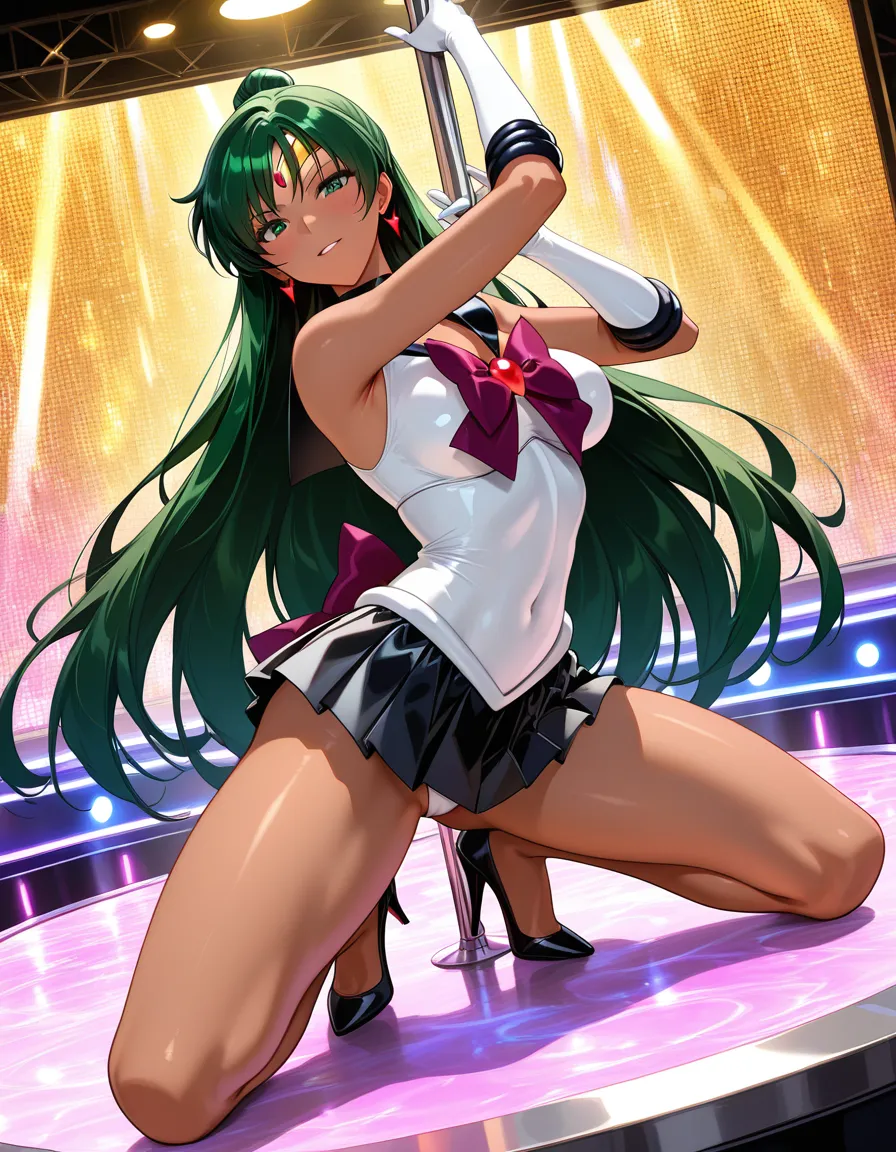 sailor_pluto , stripper , hentai_studio_quality,, hentai_studio_quality