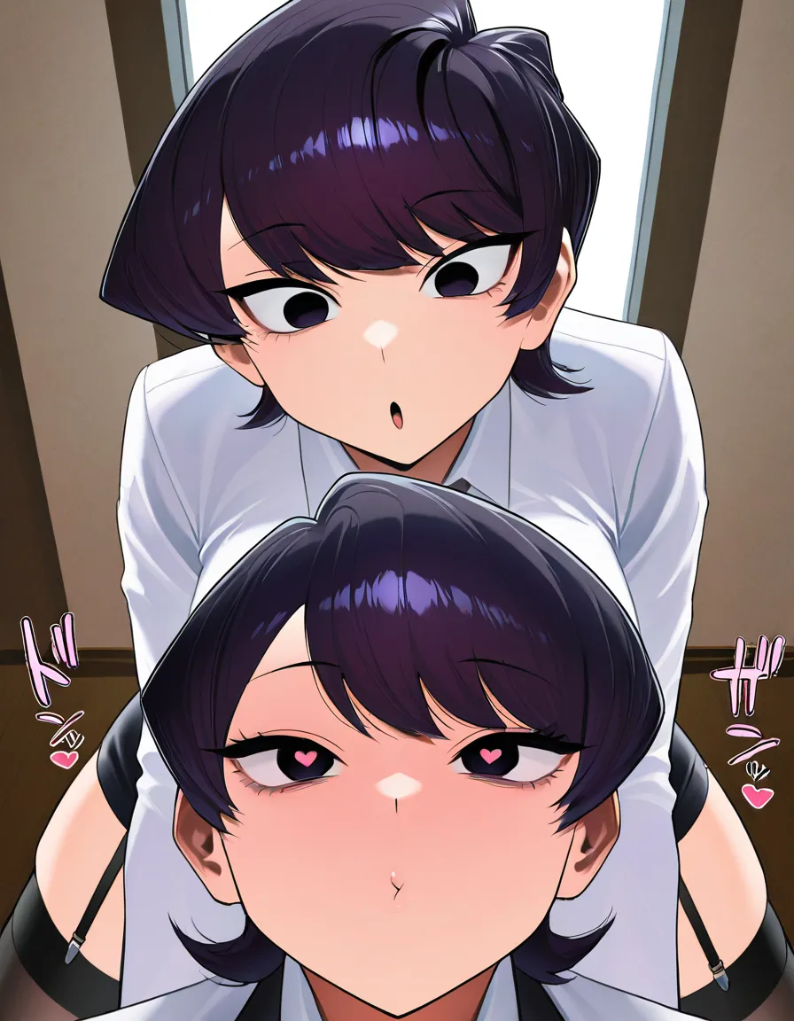 komi shuuko ,(black pencil skirt: 1.3), (heart shaped pupils: 1.3), (empty eyes: 1.3), (black garter belt: 1.0), (black thighighs: 1.3), (Japanese sex sound effect: 1.3), ohogao, pursed lips, :O, anime woman, (under boob: 1.0), (light skin tone with darkbikini tan lines 1: 1.3), hair length above shoulders, defined eyelashes, soft facial features, deep neckline, huge breasts, wide hips, open mouth, disgusted, dark-skinned male, Fat man with ugly face interracial hyper large penis, Cowgirl position, Cowgirl Sex Press, vaginal penetration, breasts grab, Takeda hiromitsu art style, white garter belt, (Sleeves: 1.3), (tops lifted: 1.3), (ultra white: 1.3), woman, sanpaku, (drooling: 1.3), navel exposed, underboobs, erection, sniffing, twitching nose, deep breath, testicles, (steam: 1.3), (pink heart shaped pupils: 1.3), ecstatically, seductive, from side, (in the strip club on stage full background: 1.3), lighs in background, (sensei from blue archive fucking woman from behind: 1.3), (doggystyle: 1.3), deep penetration, massive thick veiny cock, arched back, panting, breasts bouncing, deep cleavage, deep penetration, wet pussy, pussy juices, rough sex, (4-finger heart hands: 1.3), halo, hoop earrings, belly button piercing, fishnet stockings, garters, excited eyes, sweaty, massive thick veined cock, deep penetration, wet pussy, pussy juices, rough sex, eye rolling, (white sexy lace underwear thong: 1.0), bareasts, (ultra skirt: 1.3), skirt super waist, wide hips, fucked from behind by faceless man, (drooling: 1.3), aggressive waist grab, skindentation, insanely powerful thrusting motion action lines, overwhelmed, orgasm, vaginal penetration, disco party, (blue lighting: 1.3), detailed face, super saggy stretched out breasts, ultra hd, standing, (latex nurse costume: 1.3), (Japanese sex sound effect: 1.2), love hearts Takeda Hiromitsu Art Style, ohogao, black elbow gloves, black suspender tights, cowbell collar, black hat, transparent blue bikini, Nippil piercing, heavy taned skin, black platform High Heels, uncensored, standing doggy style sex, side view, perfect blend in lights and shadows, immense shadow range, dark outlines, outlines, bbc slut tattooon boobs, filthy, lip filling, queen of spades fetish, ace of spades tattoo on boobs, BLACKED tattoo all over body, top down side view, cum spewing out of mouth, (one woman only: 1.3), hentai_studio_quality