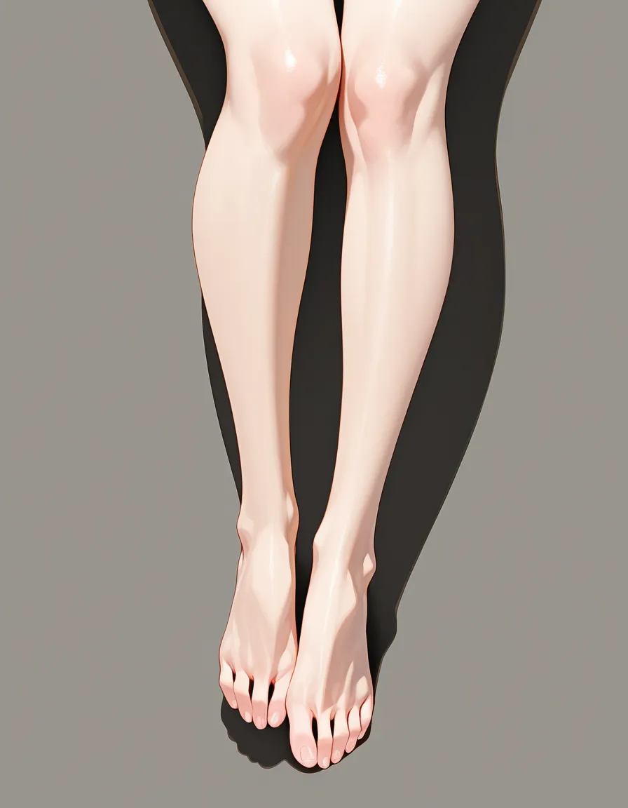 #solo #simple_background #legs_together #barefoot #small_breasts, hentai_studio_quality, hentai_studio_quality