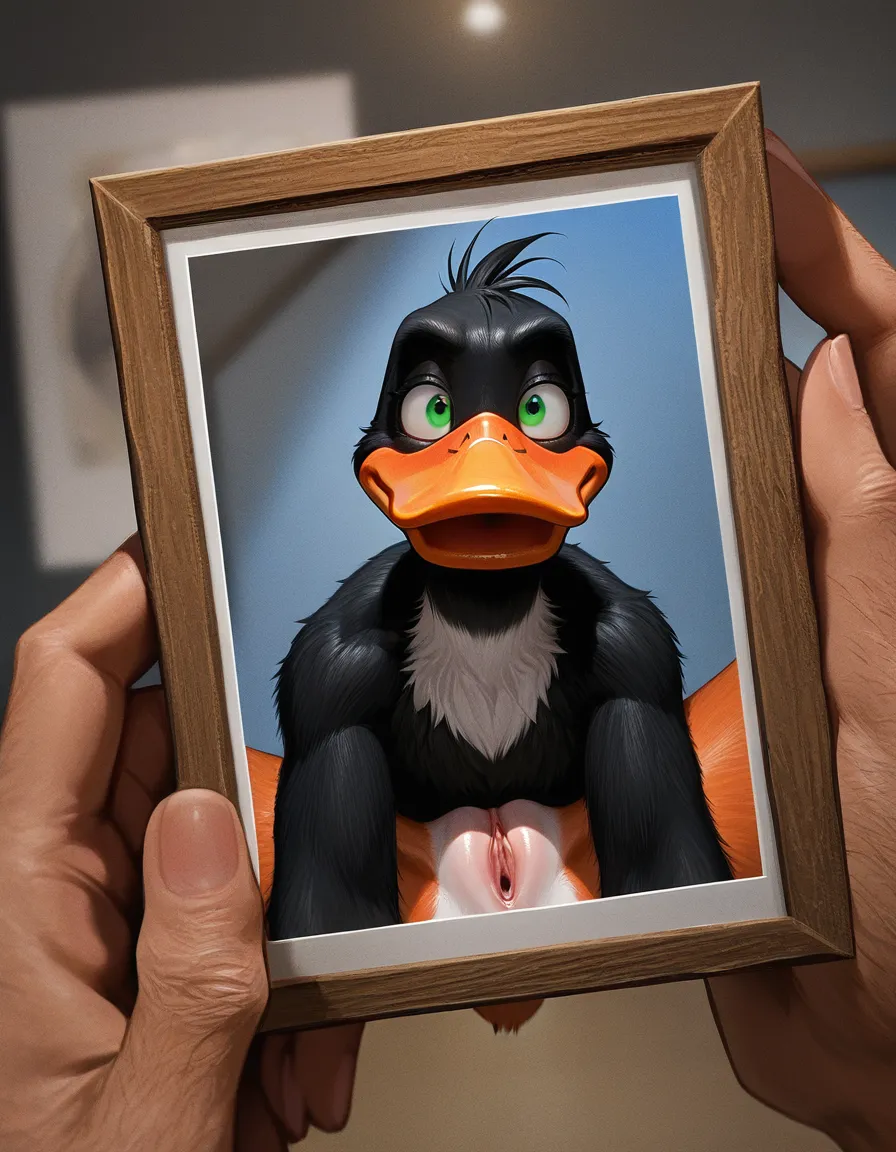 cute cartoon bugs bunny furry with pussy getting fucked by wile e. coyote furry and daffy duck furry. threesome, score_9, score_8, candid photo, realistic skin texture, visible skin pores, film grain, depth of field, hentai_studio_quality