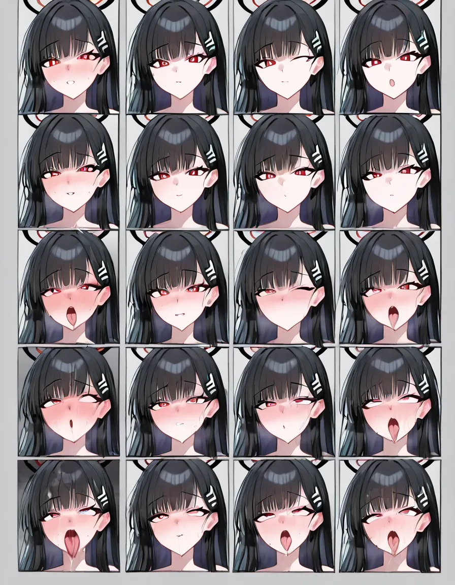 @ Rio Tsukatsuki (Blue Archive) & @ Noa Ushio (Blue Archive)
Both are completely naked and possess male genitals (futanari). Noa has her cock inserted into Rio's pussy. Both have "ahegao" expressions, looking thoroughly pleasured, and are ejaculating profusely. They are engaged in lesbian sex in a standing doggy-style position., hentai_studio_quality