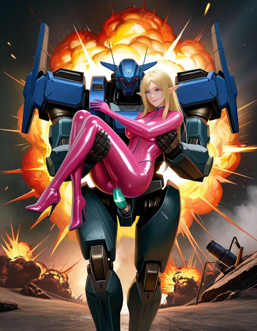 studio quality, sharp focus, elf, fruit, explosion, 8k uhd photo, dreamy atmosphere, dslr, anal_object_insertion, realistic, @makise_kurisu, anal_object_insertion, walking, smile, science_fiction, bdsm, pink_latex_suit, time_machine, robot, princess_carry, female_masturbation, hentai_studio_quality
