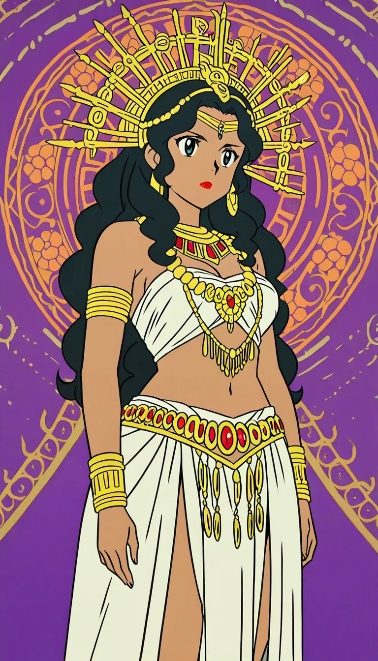 Indian Bride with Hindu Goddess attire, Bengali Indian, Wearing Hindu Goddess Crown, long black curly hair, mid part hairstyle, red lipstick, Big chest, Thick thighs and arms, thick pelvis, bridal Hindu attire, Saree and Blouse with intricate patterns, Adorned Heavily in Indian Ornaments, black eyes, POV Sex, Having sex with viewer, vaginal sex, lying on bed, devine radiance, Calm and Graceful Expression, holding flowers, seed:::1782396100