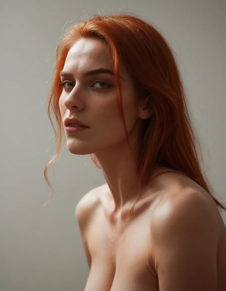 cinematic photo, 8k, redhead fucking, dslr quality, score_9, score_8, candid photo, realistic skin texture, visible skin pores, film grain, depth of field