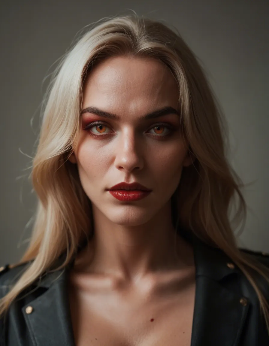 1973 XXX EROTIKILL female vampire, score_9, score_8, candid photo, realistic skin texture, visible skin pores, film grain, depth of field