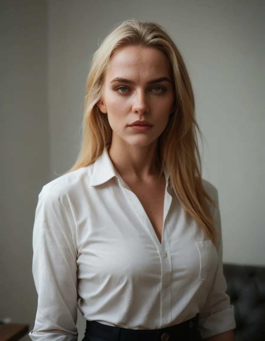 professional photo, high detail, blond woman perfect body big boobs, score_9, score_8, candid photo, realistic skin texture, visible skin pores, film grain, depth of field