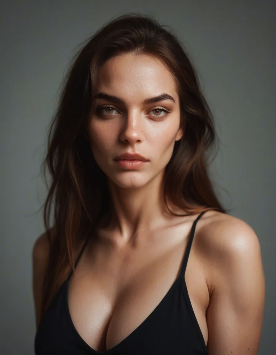 Раком попку показывает, score_9, score_8, candid photo, realistic skin texture, visible skin pores, film grain, depth of field
