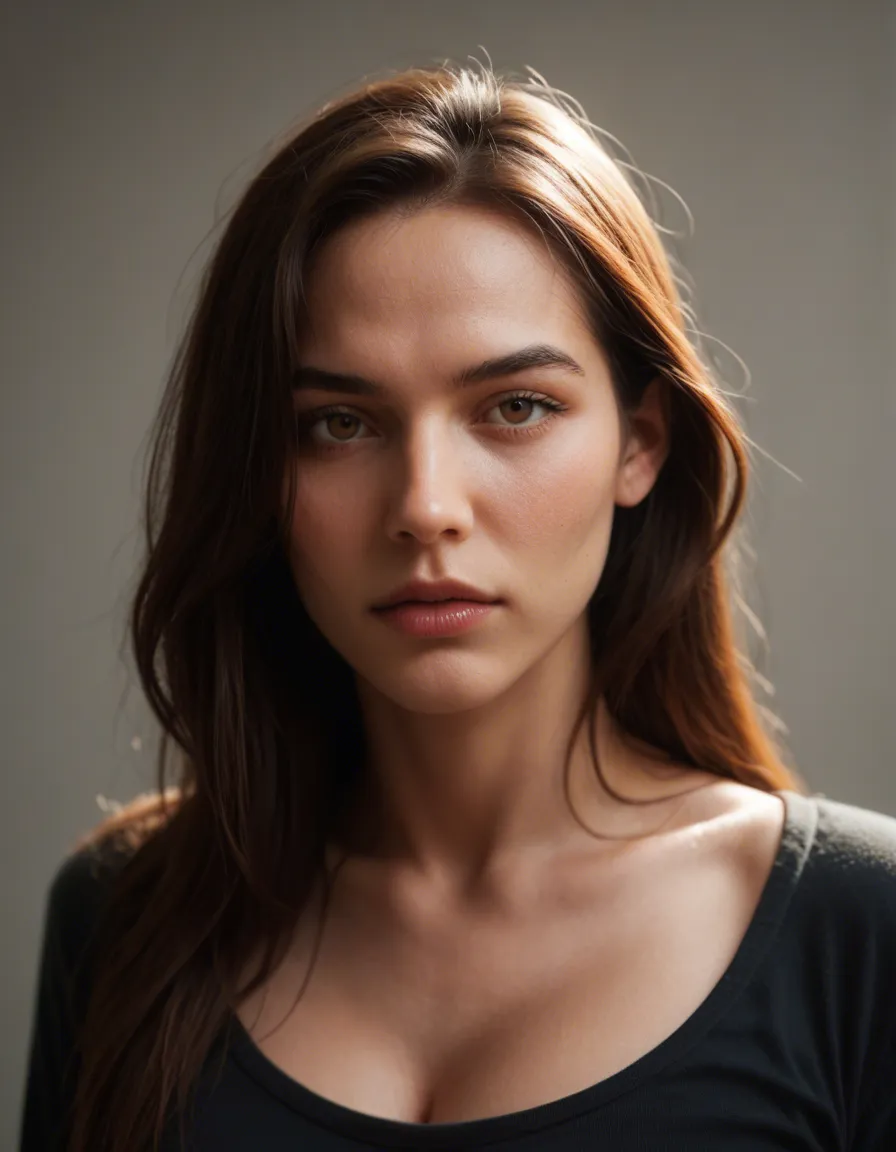 スクール水着を着た日本人女性, score_9, score_8, candid photo, realistic skin texture, visible skin pores, film grain, depth of field