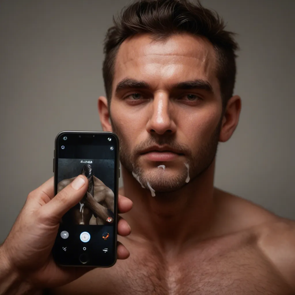 ultra HD, lifelike, 2boys, tail, cum on face, RAW photo