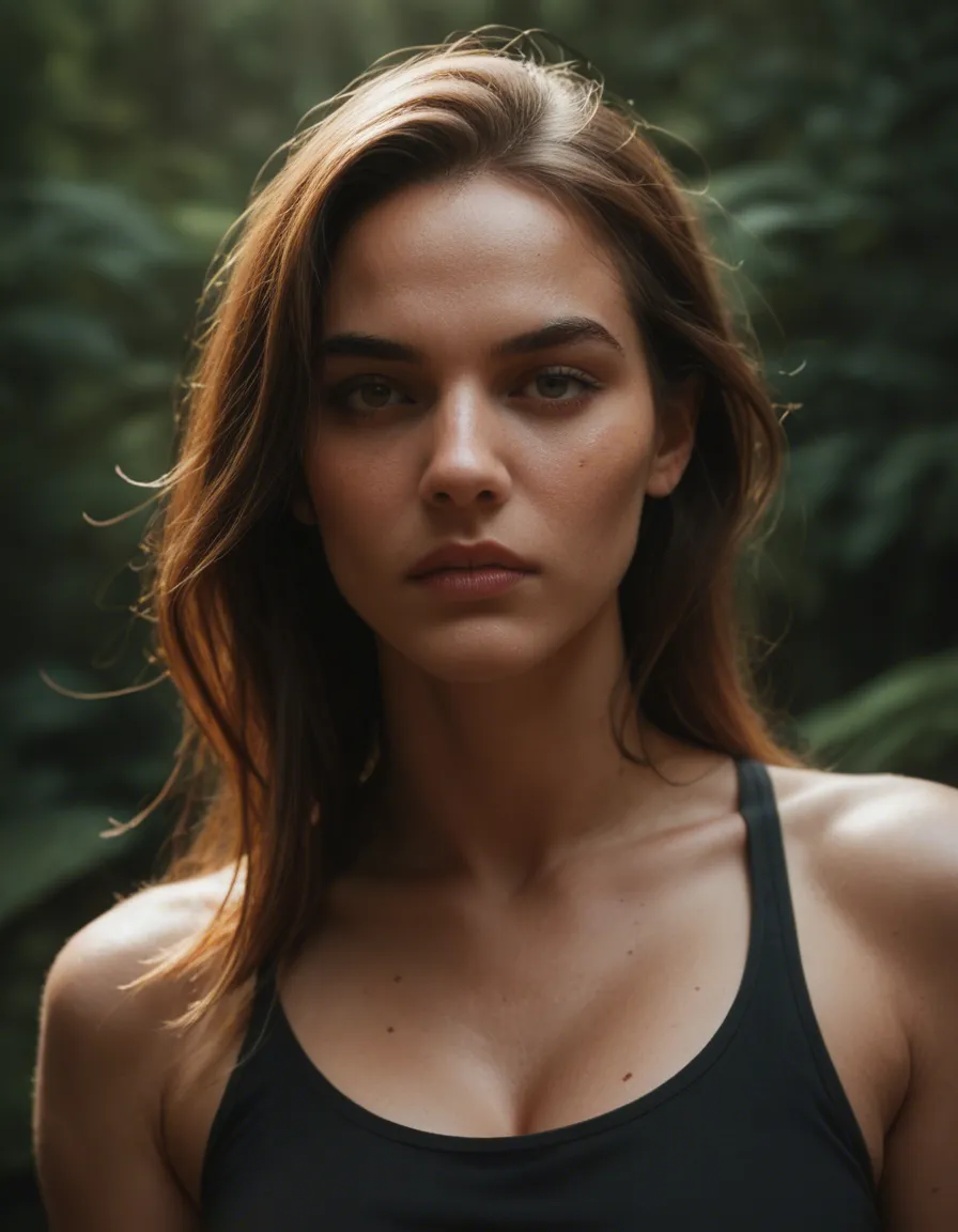 Casual bottomless, score_9, score_8, candid photo, realistic skin texture, visible skin pores, film grain, depth of field