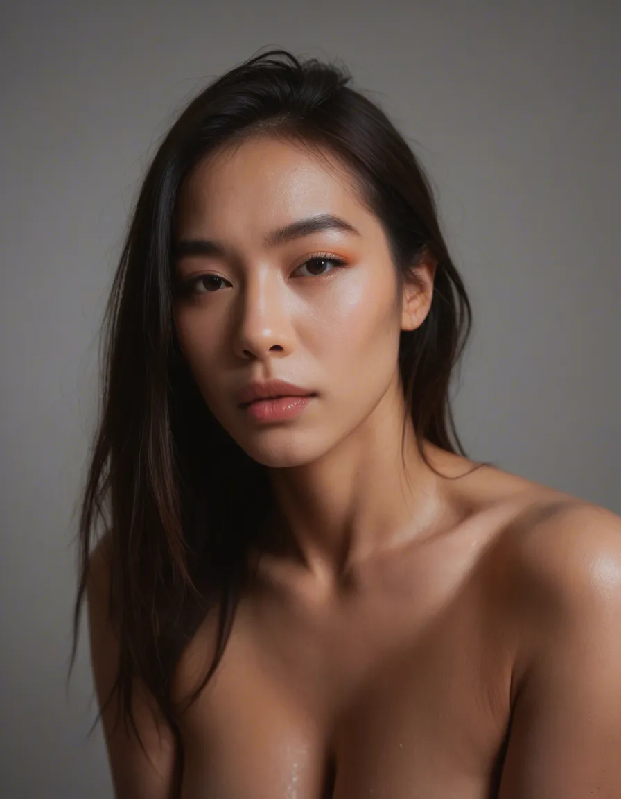 Asian women having sex, score_9, score_8, amateur photo, phone snapshot, realistic skin texture, skin blemishes, soft indoor lighting