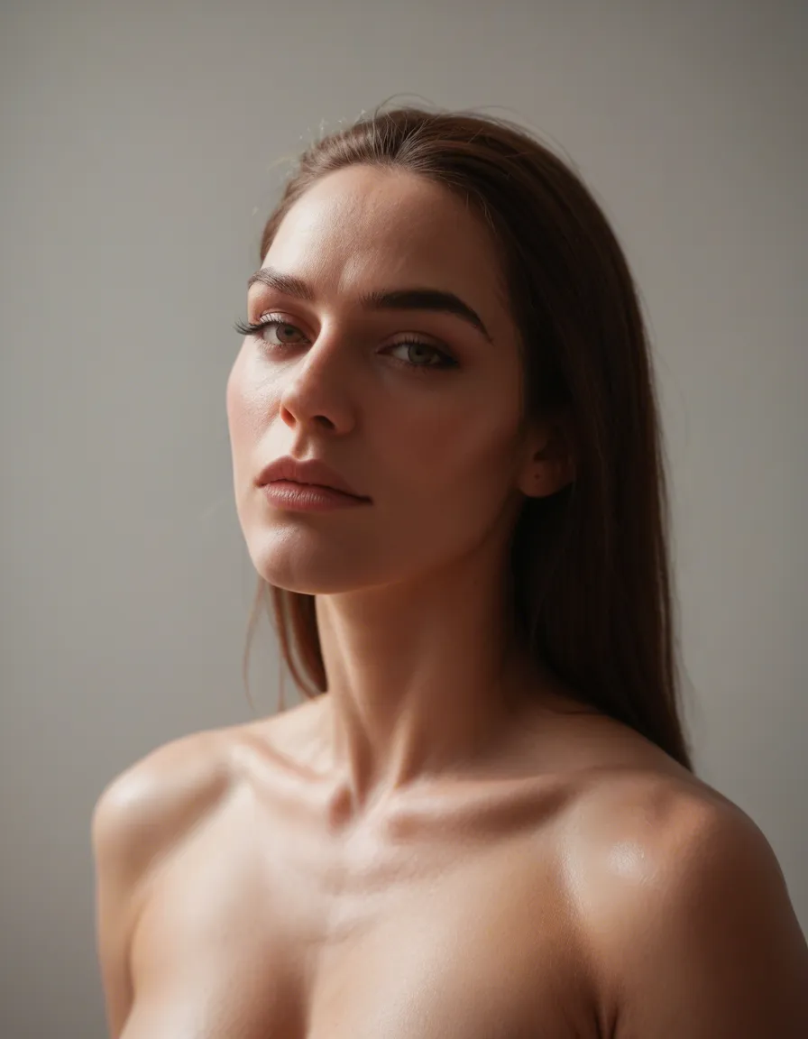 Sissy Erziehung Hypnose porn, score_9, score_8, candid photo, realistic skin texture, visible skin pores, film grain, depth of field