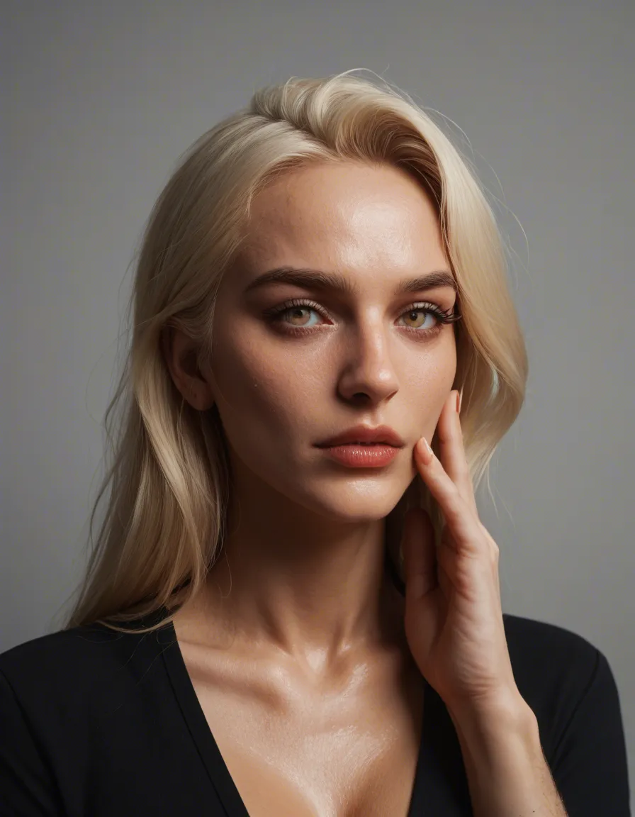 얼굴 최대한 변하지 않고 서로 마주보며 흥분한 표정으로 남자가 발기, score_9, score_8, candid photo, realistic skin texture, visible skin pores, film grain, depth of field