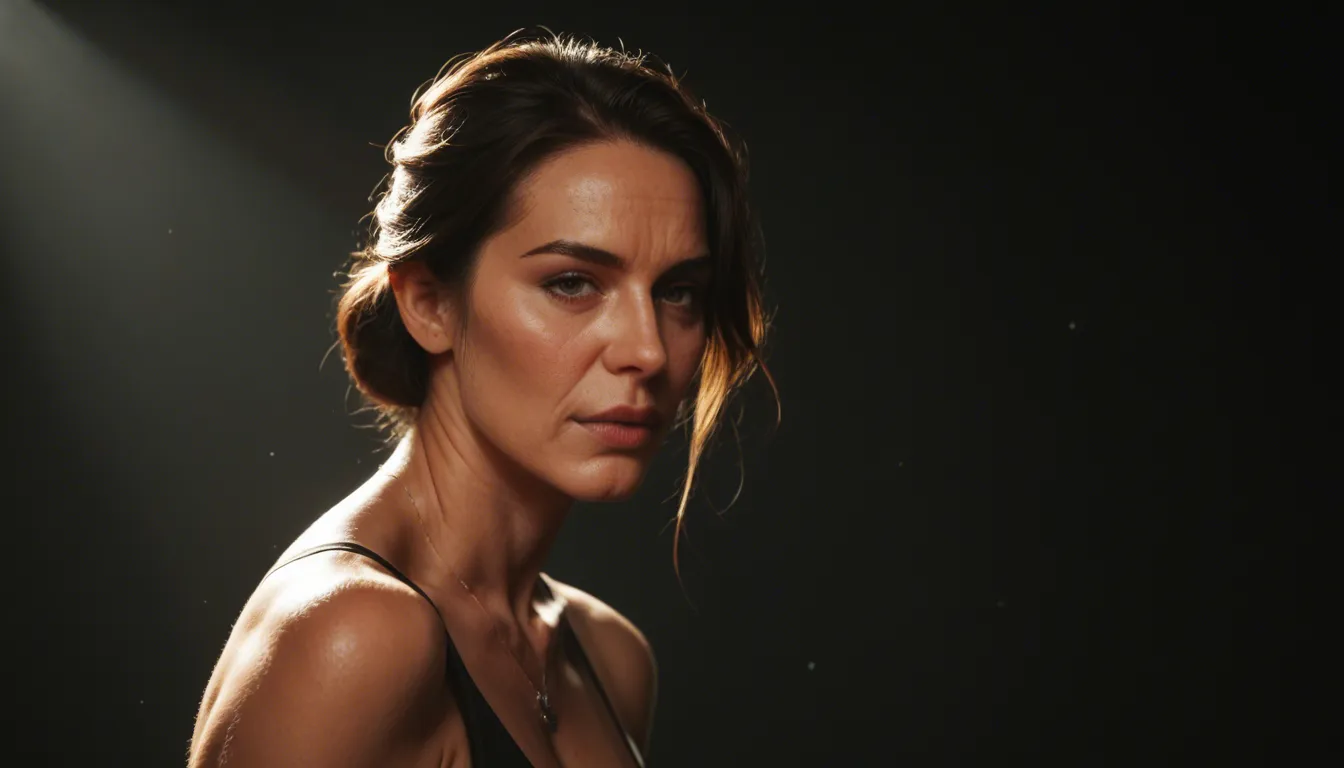 highly detailed, natural lighting, milf, gloves, futanari, studio lighting, cinematic realism, score_9, score_8, candid photo, realistic skin texture, visible skin pores, film grain, depth of field