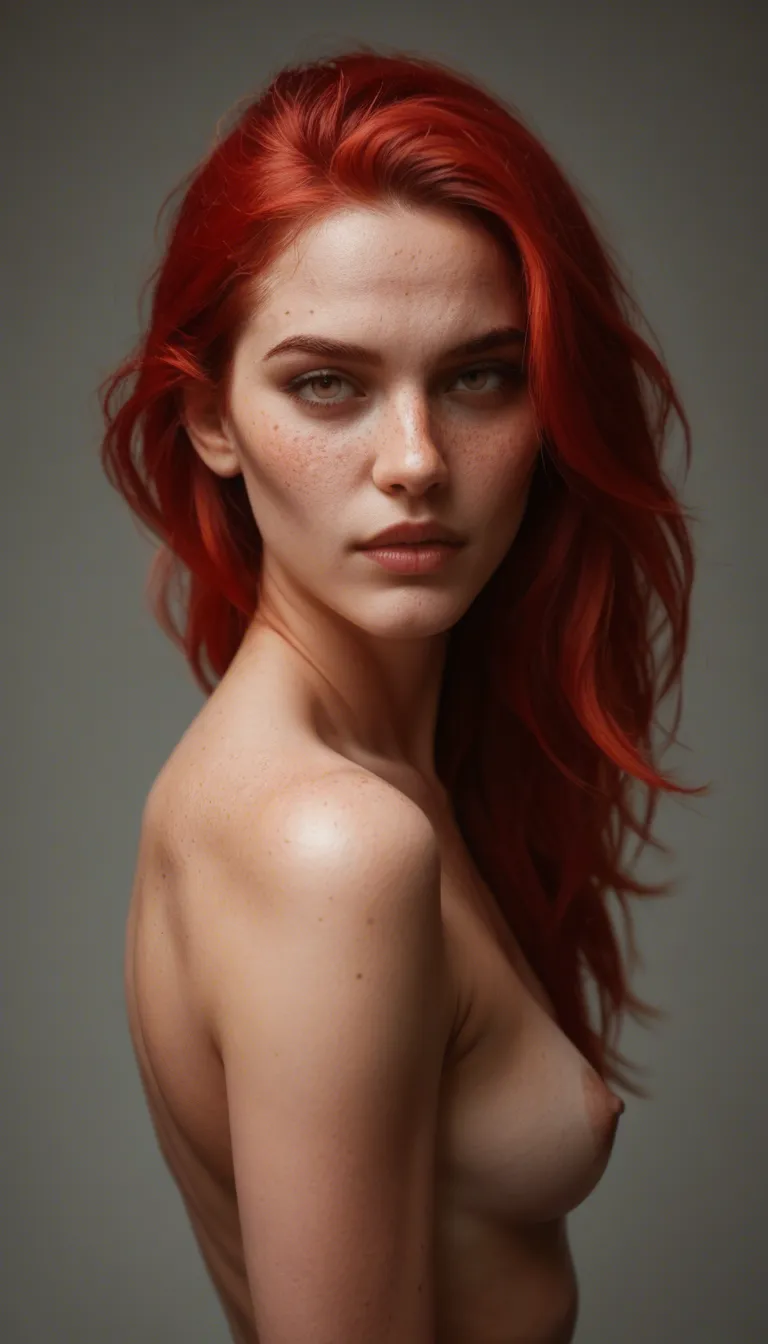 "High-quality anime style, 2D digital illustration, cel-shaded animation. Cinematic motion sequence. A tall, woman with vibrant red hair, freckles, in her 20s, completely naked, is in constant, high-energy motion. She is on a bed in a bedroom, aggressively straddling, humping and bouncing on top of a massive, oversized round red balloon. Intense rhythmic movement and dynamic motion. During the animation, there is a sudden, visible burst of transparent fluid that squirts from her vagina, splashing and coating the surface of the red latex balloon. High-quality fluid simulation with visible liquid splashes hitting the shiny, reflective surface of the balloon. Soft natural lighting from a window, high-quality 2D animation, continuous motion, focus on the kinetic energy and the liquid impact."