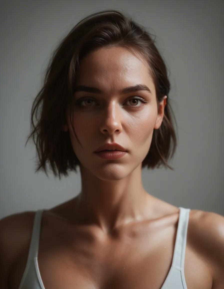 1girl, solo, egirl style, score_9, score_8, candid photo, realistic skin texture, visible skin pores, film grain, depth of field, score_9, score_8, candid photo, realistic skin texture, visible skin pores, film grain, depth of field