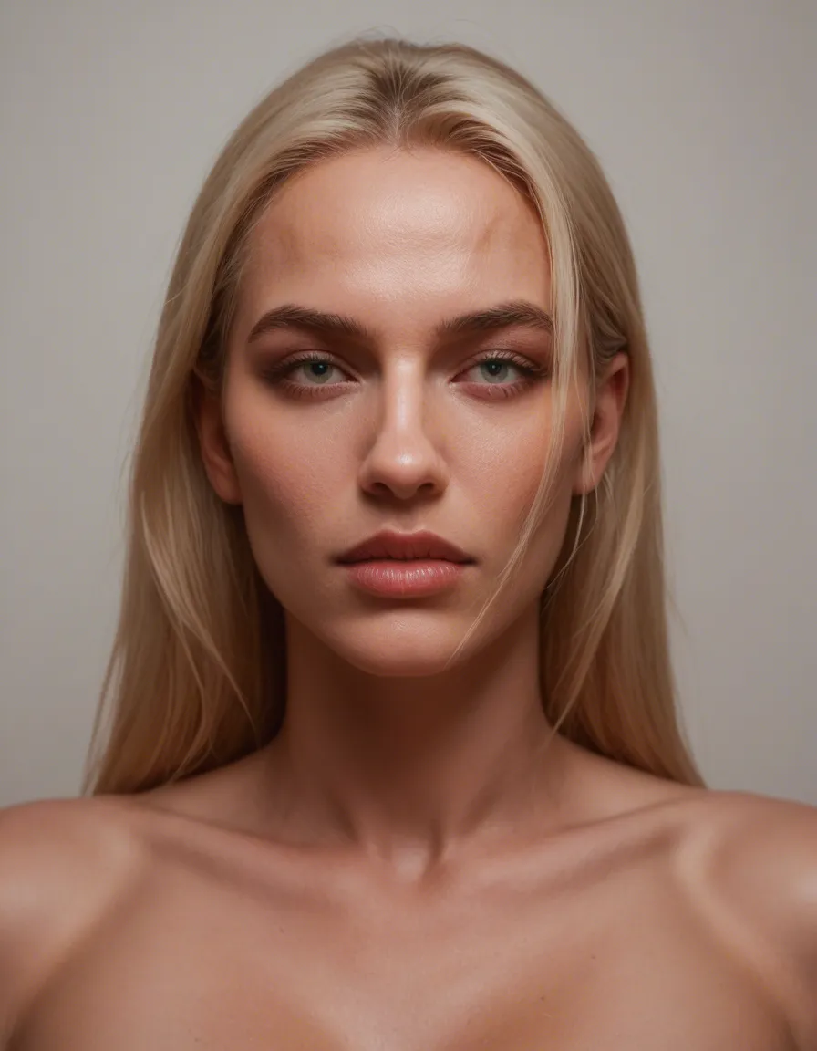 Eine zierliche junge Frau die nackt ist und einen dicken langen Schwanz ganz in den Mund bekommt, score_9, score_8, candid photo, realistic skin texture, visible skin pores, film grain, depth of field, score_9, score_8, candid photo, realistic skin texture, visible skin pores, film grain, depth of field