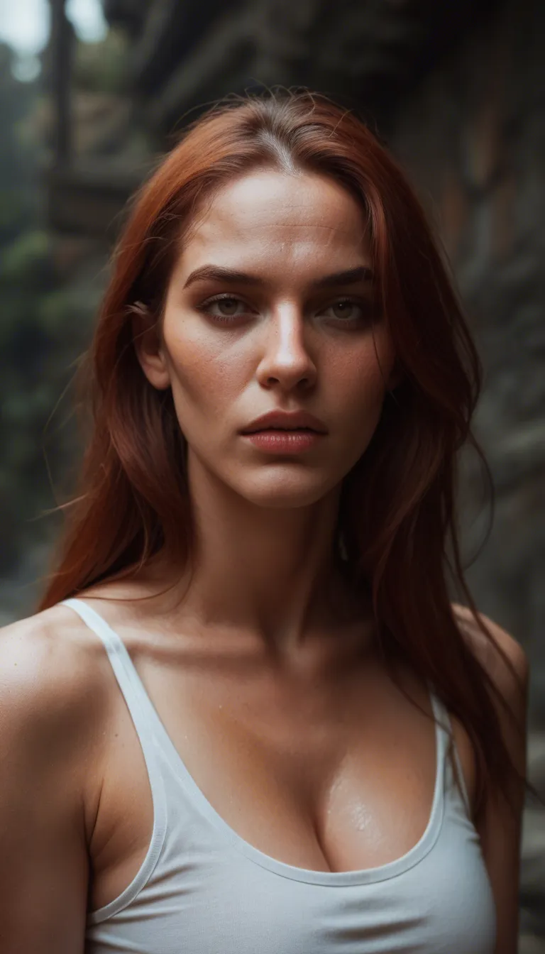 Huge titted red head mentality broken from days of nonstop orgasms