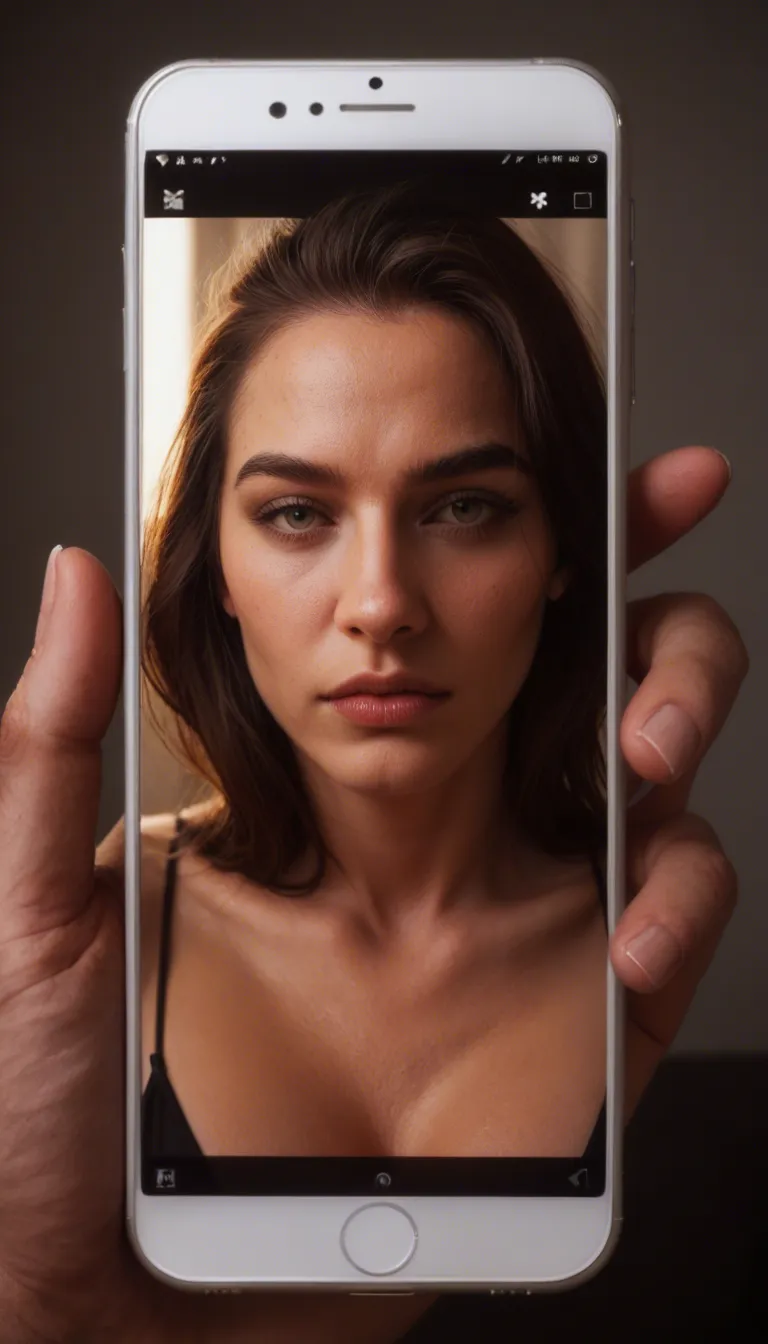 RAW photo, ultra realistic, solo, hourglass figure, tail, presenting, photorealistic, score_9, score_8, amateur photo, phone snapshot, realistic skin texture, skin blemishes, soft indoor lighting