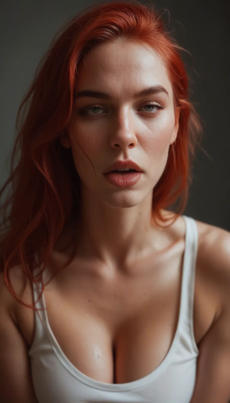 Red head orgasm