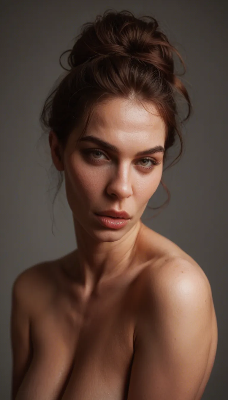 Realistic slob mom with messy bun hair who suck unknown person dick sloppy. Porno quality