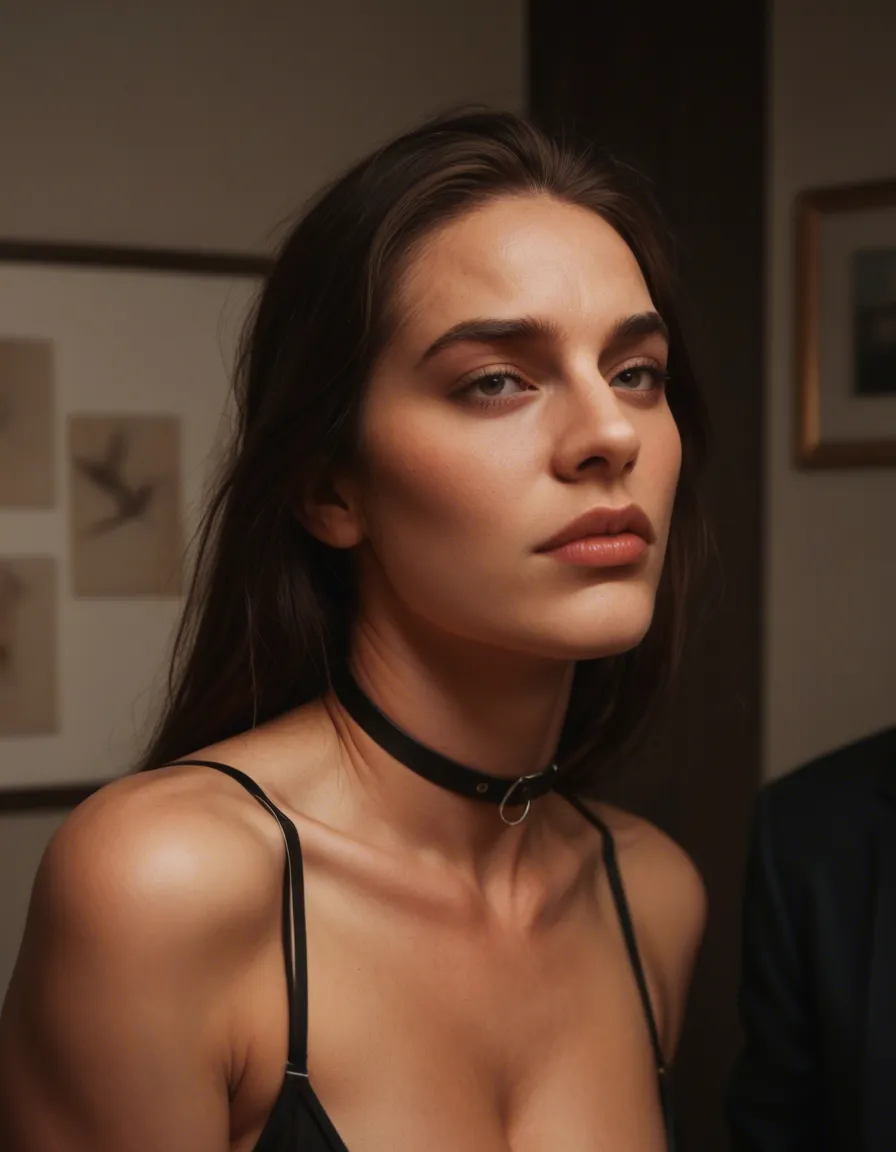 dslr, film grain, photorealistic, 2boys, bondage, lips, indoors, dreamy atmosphere, studio photo, score_9, score_8, candid photo, realistic skin texture, visible skin pores, film grain, depth of field
