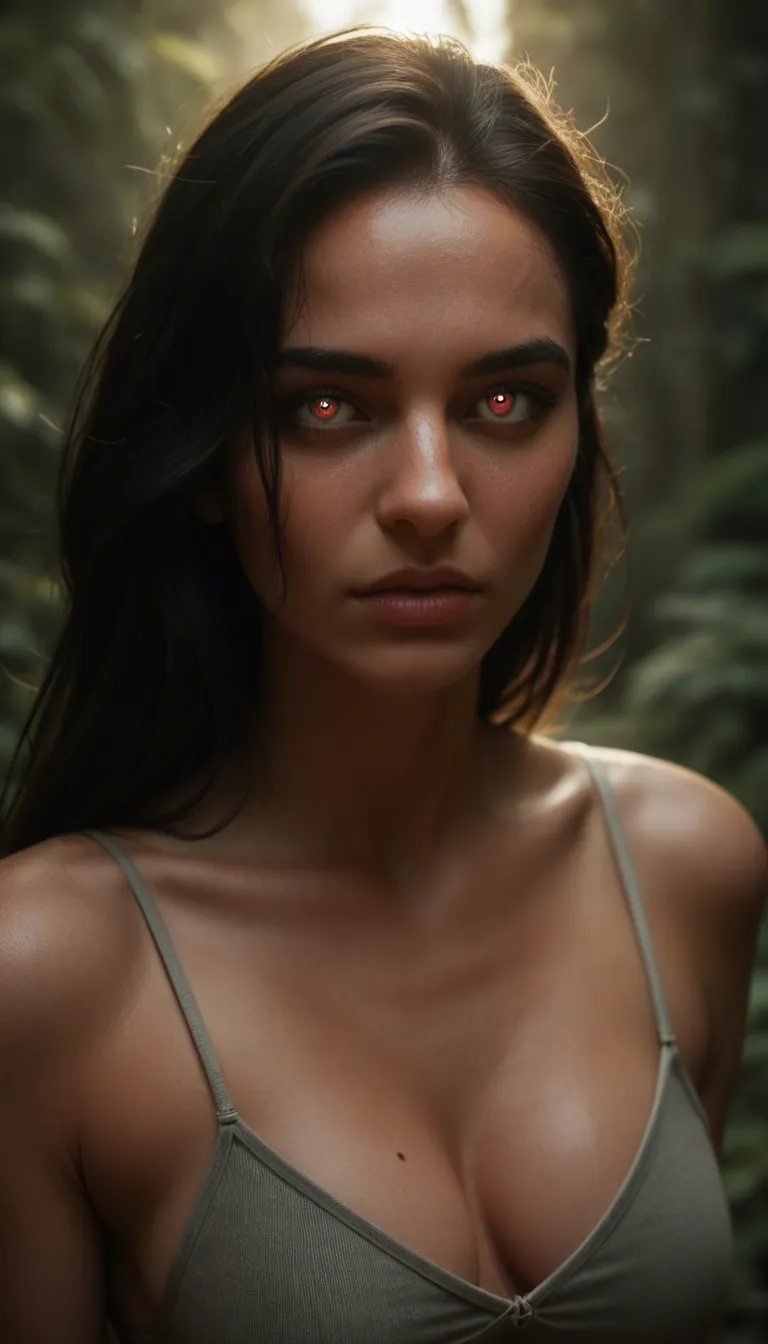 highly detailed, anatomically correct, natural lighting, 1woman, black hair, heart-shaped_pupils, film photography, flat, narrow_waist, micro_bikini, implied_sex, huge_penis, crying, convenient_censoring, stomach bulge.