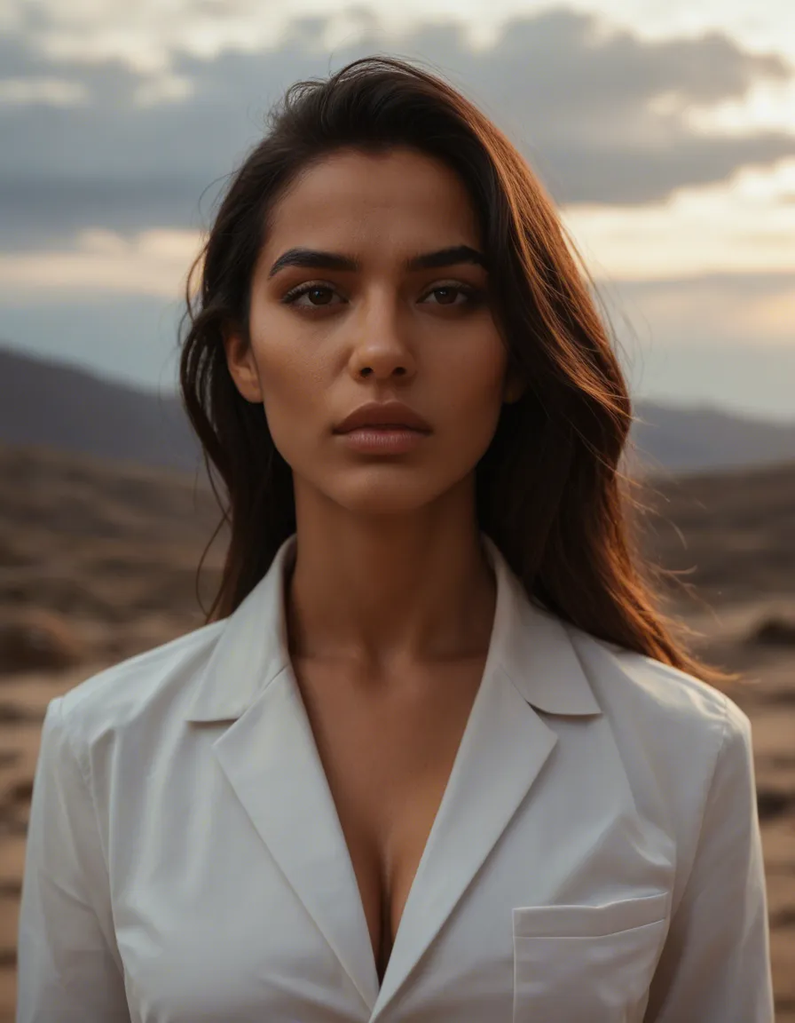 professional photo, high detail, wide shot, latina, bondage, lips, cloudy sky, 8k uhd photo, score_9, score_8, candid photo, realistic skin texture, visible skin pores, film grain, depth of field